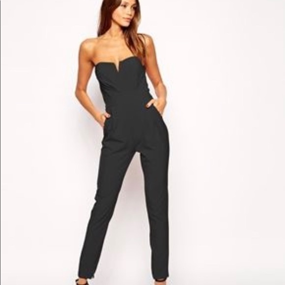 TFNC Tailored Jumpsuit With Tie Waistband - Picture 2 of 4